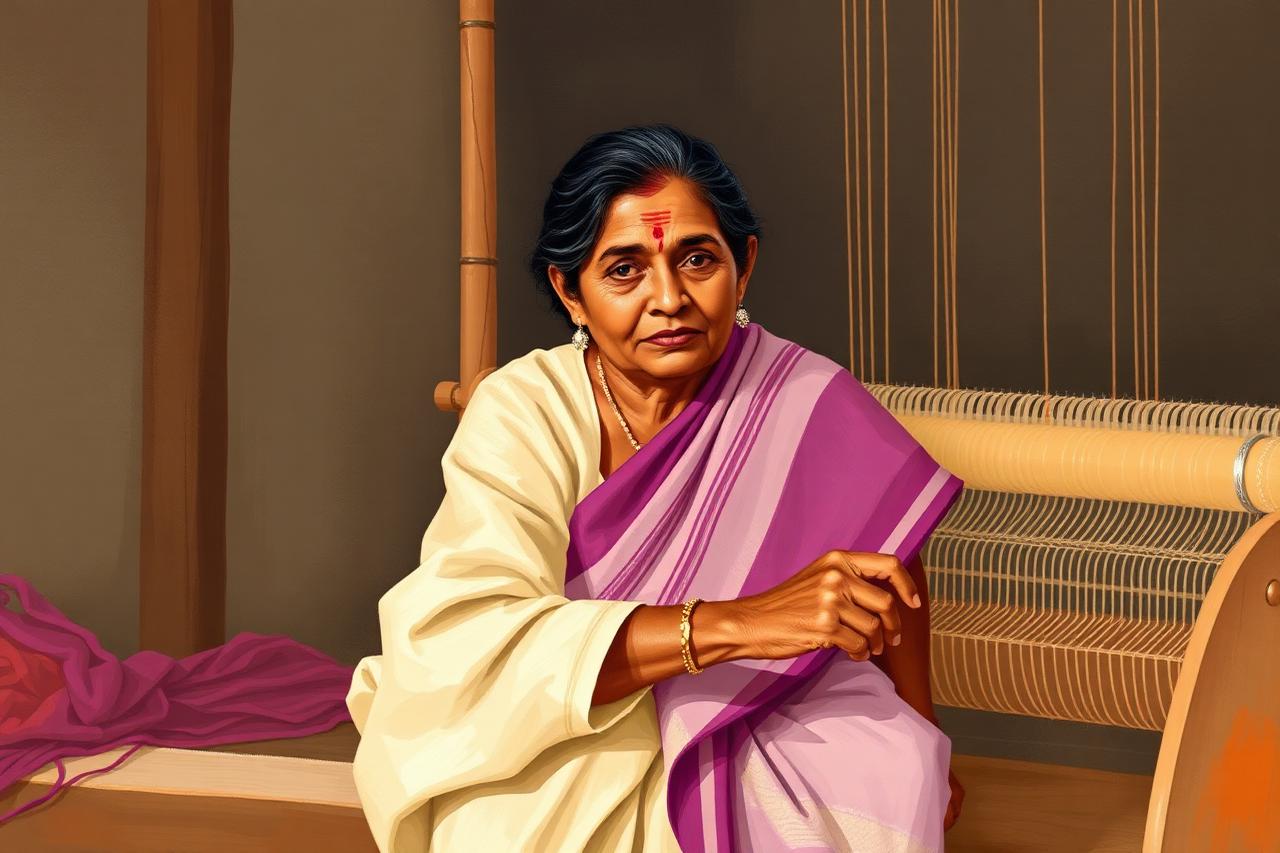 Rukmani, 45 · near Kanchipuram · Artisan / small business